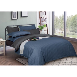 Підковдра MirSon Satin Stripe 30-0020 + 30-0012 Ennayard 143х210 см (2200005266212) зображення 1