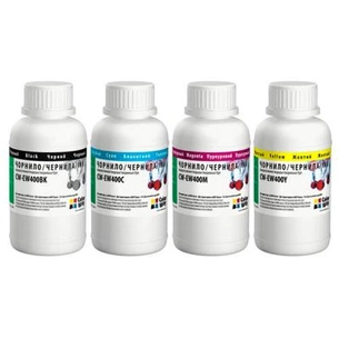 Чорнило ColorWay Epson SC 67/87/79/91/T26 (4х200мл) BK/С/M/Y (CW-EW400SET02) зображення 1
