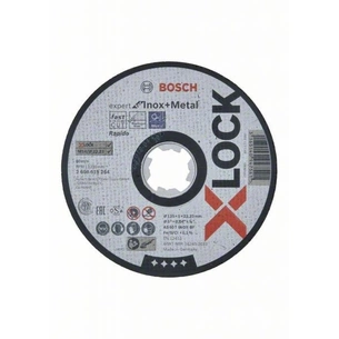 Круг відрізний Bosch X-LOCK Expert for Inox and Metal, 125x1.0x22.2мм (2.608.619.264) зображення 1