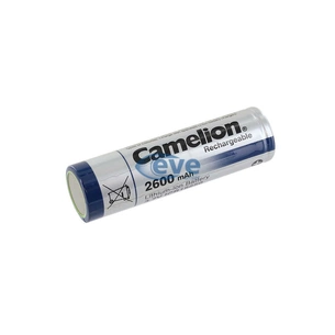 Акумулятор 18650 2600mAh, FlatTop, 3.7V, Bulk Camelion (ICR18650F-26) зображення 1