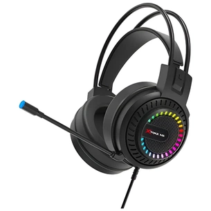 Навушники Xtrike ME HP-318 RGB Black (HP-318) зображення 1