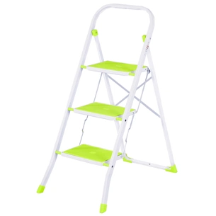 Драбина Eurogold металева 3-х сходинкова 2123, 116х48х6см, риз. (ЕГ-2123) зображення 1