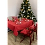 Скатертина Прованс Merry Christmas червона 220x132 см (4823093451490) - зменшене зображення 8