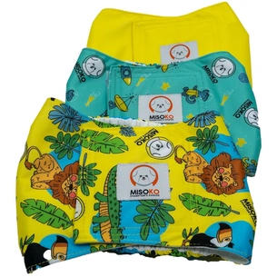 Підгузки для тварин MISOKO&CO багаторазові для кобелів, L 3 шт. Свята (HAINMSK63983RIN) изображение 1