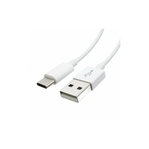Дата кабель USB 2.0 AM to USB-C 1.0m white OEM Atcom (C001) зображення 1