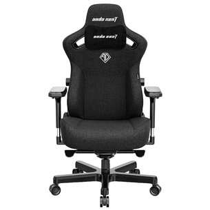 Крісло ігрове Anda Seat Kaiser 3 Fabric Size L Black (AD12YDC-L-01-B-CF) зображення 1