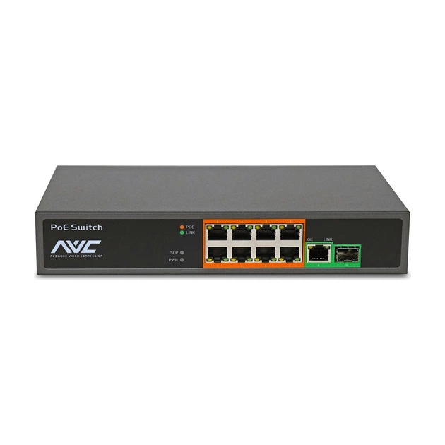 Комутатор мережевий NVC NVC-908GS - зображення 1