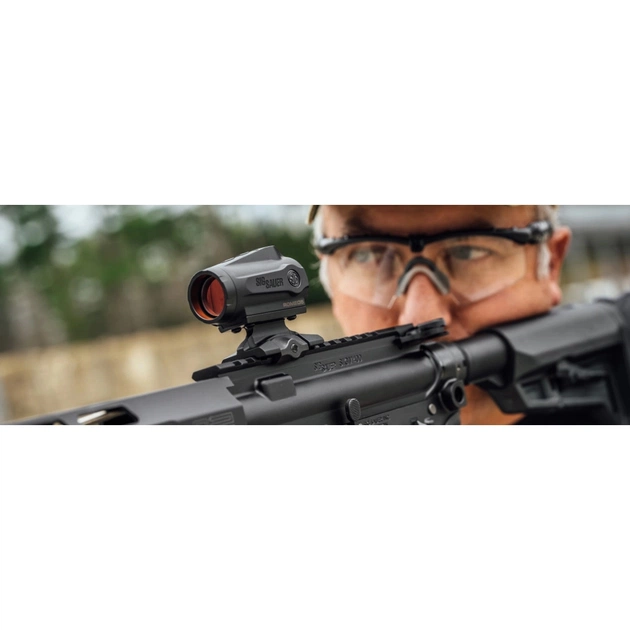 Коліматорний приціл Sig Sauer ROMEO5 GEN II COMPACT, 1X20MM, 2 MOA, M1913 I-BEAM, BLACK (SOR5101) - зображення 9
