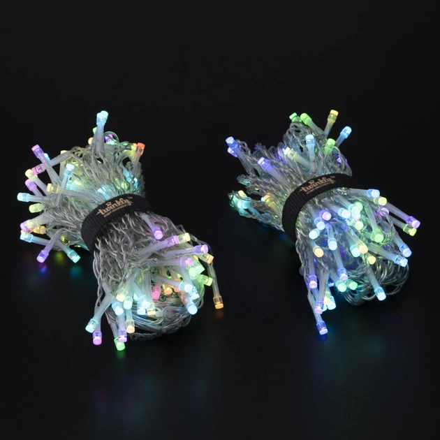 Гірлянда Twinkly Smart LED Curtain,Wall RGBW 210, BT+WiFi, Gen II, IP44 кабел (TWW210SPP-TEU) - picture 9