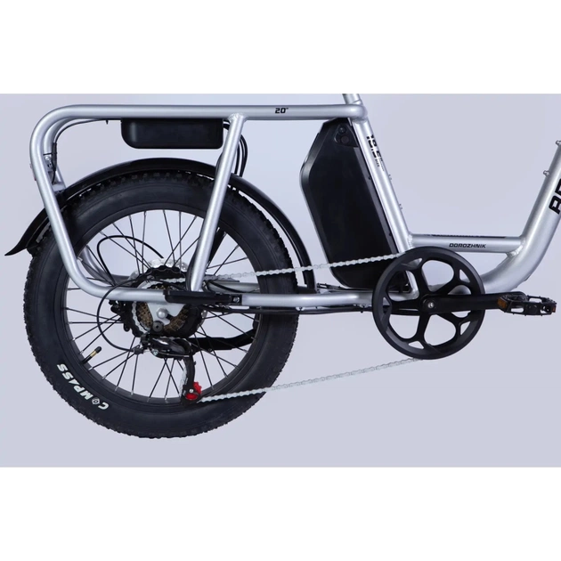 Електровелосипед Dorozhnik 20" ADAMANT HDD рама-18,5" 48B 17.5А*г 750Вт 2026 срiблястий (ELB-D-20-078) - picture 5