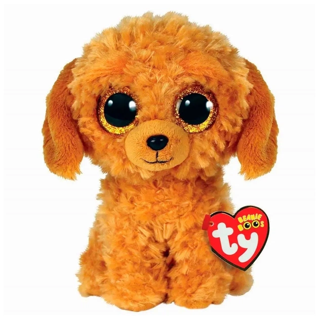 М'яка іграшка Ty Beanie Boos Золотий пес NOODLES 15 см (36377) - зображення 1