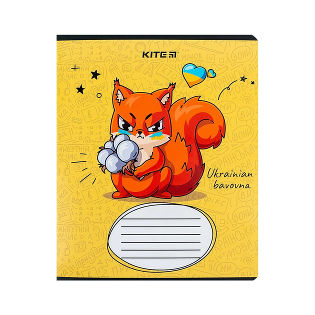 Зошит Kite Хоробрі тварини 12 аркушів, лінія (K24-234-2) - picture 10