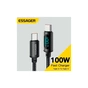 Дата кабель USB-C to USB-C 2.0m 100W LED black Essager (EXCTT1-XYA01-P) - уменьшенное изображение 3