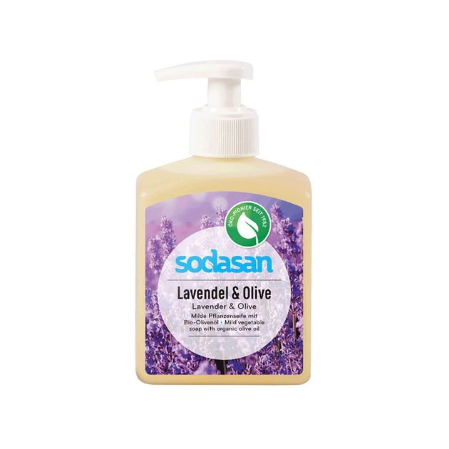 Рідке мило Sodasan Органічне Lavender-Olive 300 мл (4019886079365) - зображення 1