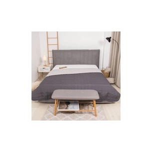 Покривало Viluta стьобане двустороннє Дует Графіт 210х240 (duet_grafit_210x240) зображення 1