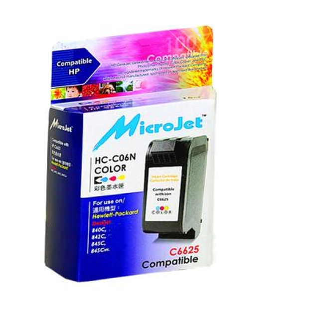 Картридж Microjet для HP №17 Color (HC-C06N) - зображення 1