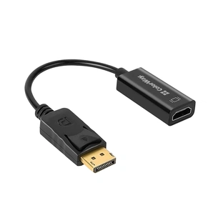 Перехідник HDMI F to DisplayPort M 4K30Hz black ColorWay (CW-AD-DPHD) picture 1