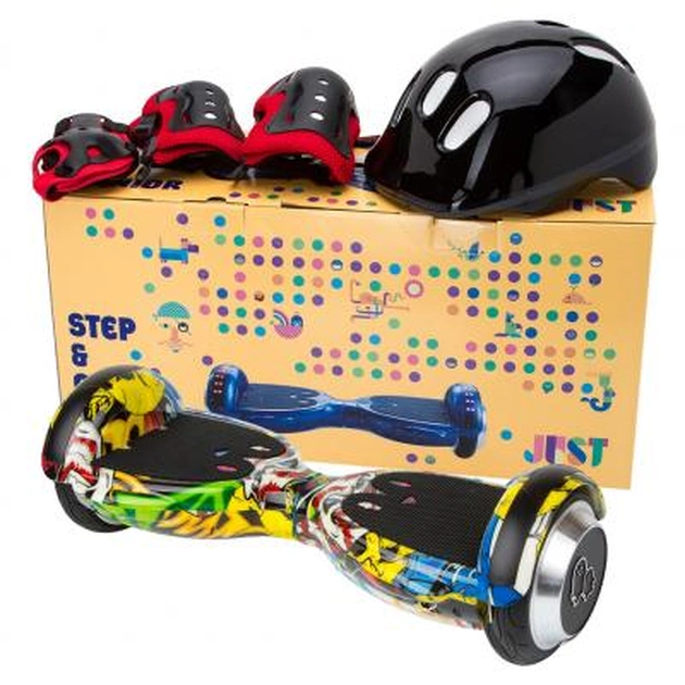 Гіроборд Just Step&GO Junior 4.5" Hip-Hop + Сумка та Набір захисту (SGMLY-S5BDSHH) - picture 6