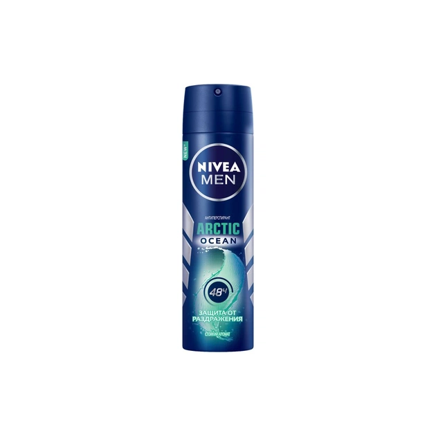 Антиперспірант Nivea Men Arctic Ocean спрей 150 мл (4005900669032) - зображення 1