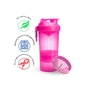Шейкер спортивний SmartShake Original2GO 600ml Neon Pink (10560502) - зменшене зображення 6