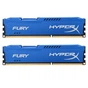Модуль пам'яті для комп'ютера DDR3 16Gb (2x8GB) 1600 MHz HyperX Fury Fury Blu Kingston Fury (ex.HyperX) (HX316C10FK2/16) - зменшене зображення 1