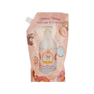Дитяче мило Shik kids Yummy Donuts дой-пак 500 мл (4823107601798) зображення 1