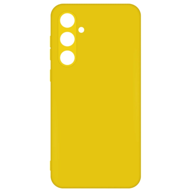 Чохол до мобільного телефона ACCLAB Silicone Case Samsung Galaxy A55 Yellow (1283126601989) - зображення 1