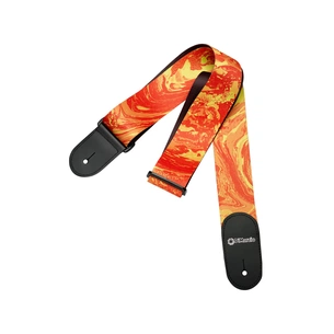 Ремінь для гітари DiMarzio Steve Vai Print Orange Universe (DD3145) зображення 1