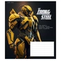 Зошит Школярик Iron&Steel 24 аркуша клітинка (024-3284K) - уменьшенное изображение 4