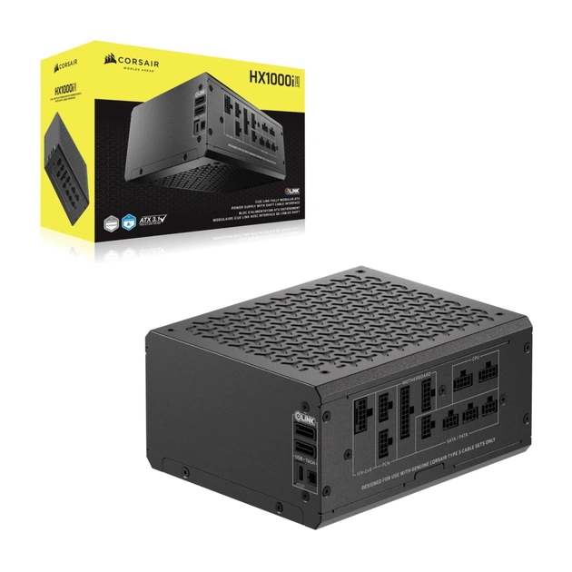 Блок живлення Corsair 1000W iCUE LINK HX1000i SHIFT (CP-9020265-EU) - picture 12