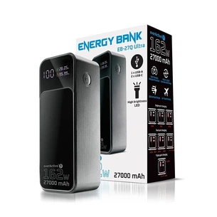 Універсальна мобільна батарея everActive EB-27Q Ultra 27000mAh Black зображення 1