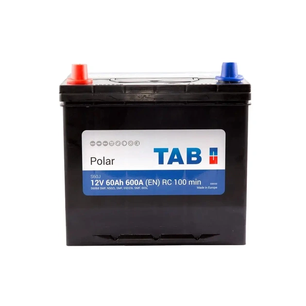 Акумулятор автомобільний TAB 60 Ah/12V Polar (246 162) - зображення 1