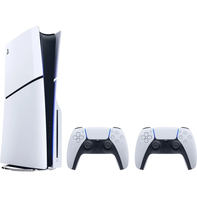 Ігрова консоль Sony Playstation 5 Slim (2 геймпада Dualsense) Blu-Ray (1000042045 / 1092204) - изображение 1