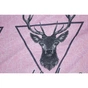 Постільна білизна MirSon Бязь Ranforce Elite 17-0516 Noble deers pink 110х140 (2200004659657) - зменшене зображення 5