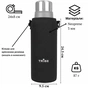 Чохол для термоса Tribe Neoprene Cover для експедиційного термоса 1,2 л Black (T-DF-0011-black) - зменшене зображення 7