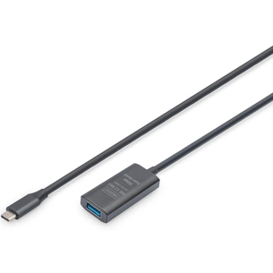 Дата кабель USB 3.2 AF to USB-C 5.0m Gen1 Active 5G Digitus (DA-73110) зображення 1