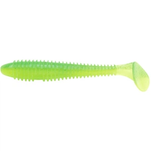 Силикон рыболовный Keitech Swing Impact FAT 3.8" (6 шт/упак) ц:424 lime chartreuse (1551.00.86) изображение 1
