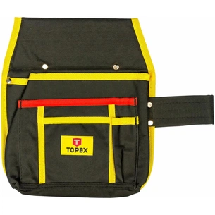 Сумка для інструмента Topex карман 4 гнiзда, петля для молотка (79R431) зображення 1