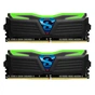 Модуль пам'яті для комп'ютера DDR4 16GB (2x8GB) 3000 MHz Super Luce Black Geil (GLG416GB3000C15ADC) - зменшене зображення 1