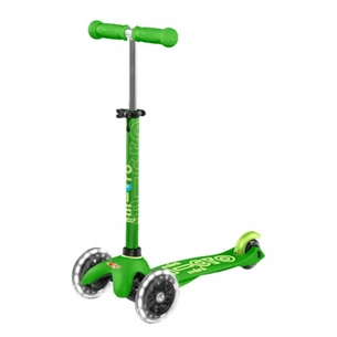 Самокат Micro Mini Deluxe Green LED (MMD051) зображення 1