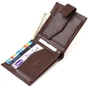 Гаманець Canpellini З натуральної шкіри Коричневий (21891) - зменшене зображення 6
