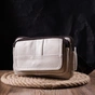 Сумка Vintage На пояс з натуральної шкіри Біла (21305) - зменшене зображення 10