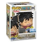 Фигурка Funko Pop серии Большой куш – Луффи с флагом (91970) - уменьшенное изображение 2