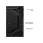 Чохол до мобільного телефона UAG Monarch Pro Magsafe iPhone 18 Pro Max Carbon Fiber (114568114242) - зменшене зображення 5