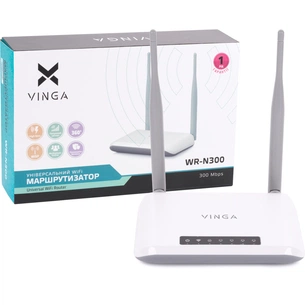 Маршрутизатор Vinga WR-N300 зображення 1