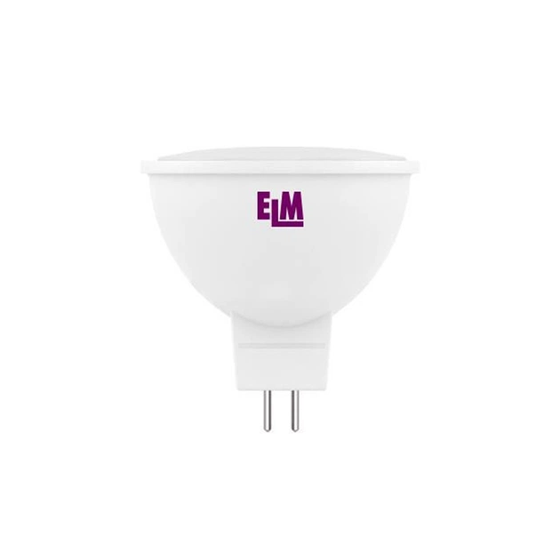 Лампочка ELM MR16 3W PA11 GU5.3 4000K (18-0025) - зображення 1