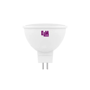 Лампочка ELM MR16 3W PA11 GU5.3 4000K (18-0025) зображення 1