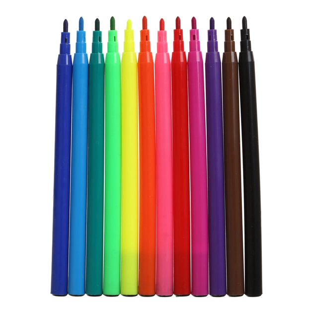 Фломастери ZiBi SMART Line Собачки та котики 12 кольорів (ZB.2815) - picture 2