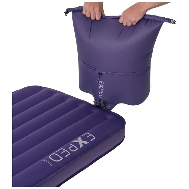 Туристичний килимок Exped MegaMat Ultra MW aubergine - фіолетовий (018.1268) - зображення 8
