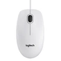 Мишка Logitech B100 White (910-003360) - зменшене зображення 1